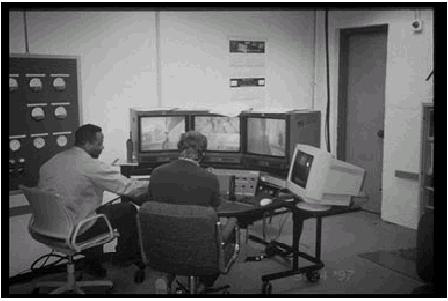 Rosie Control Panel in CP-5 control room